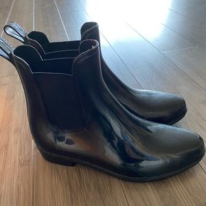 Ralph Lauren Black Rainboots